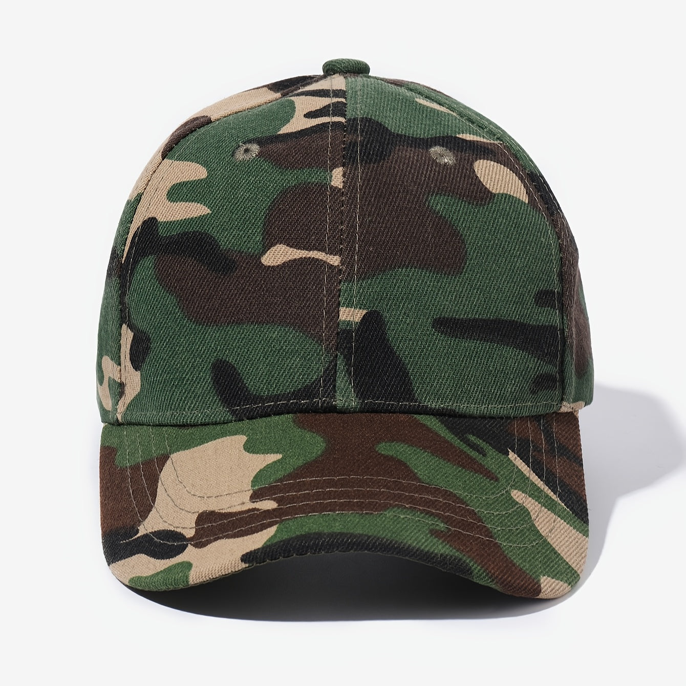 1pc Camouflage Baseball Cap - Adjustable Snapback, Breathable & Lightweight for Outdoor Activities, Casual Style, Hand Wash or Dry Clean, Outdoor Headwear | Camouflage Pattern | Lightweight Hat