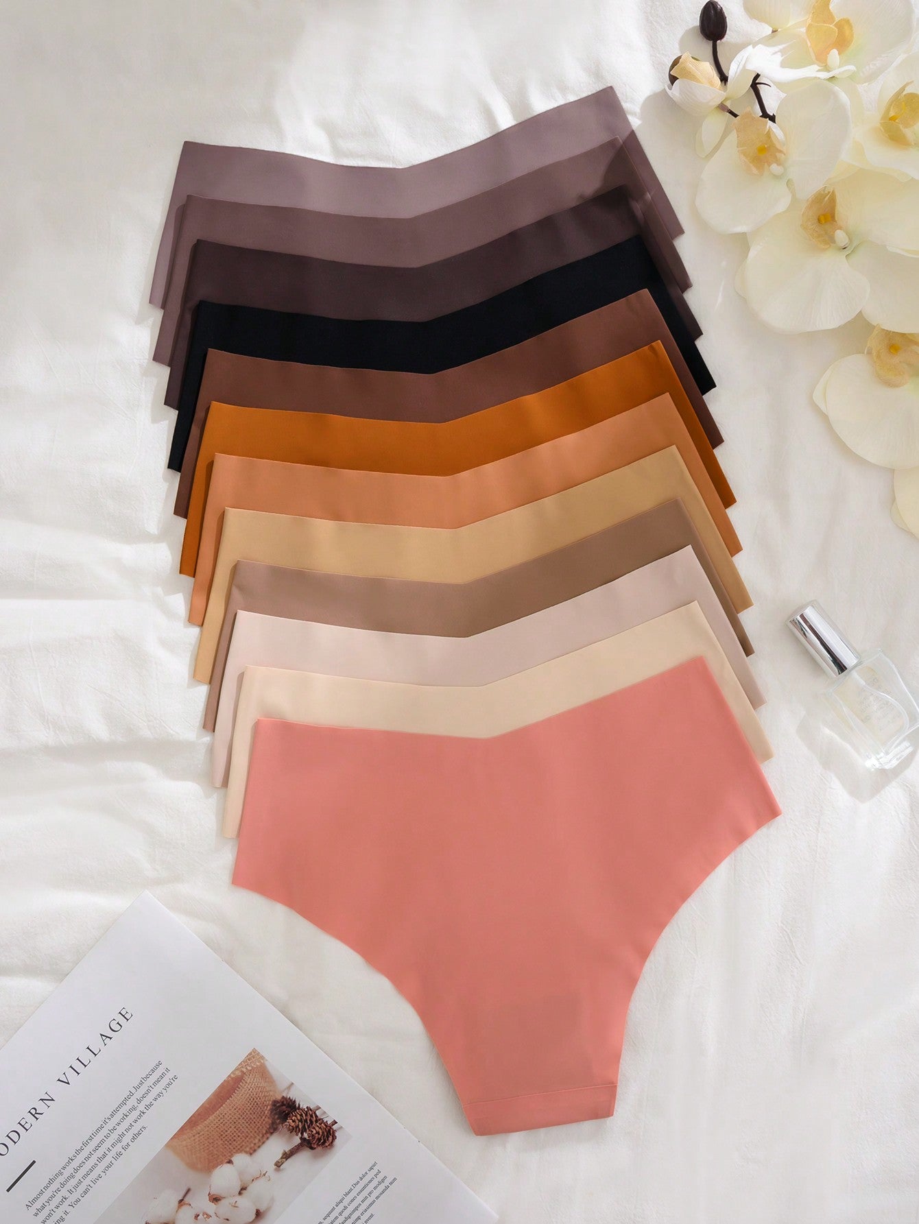 12 Pcs Seamless Brief