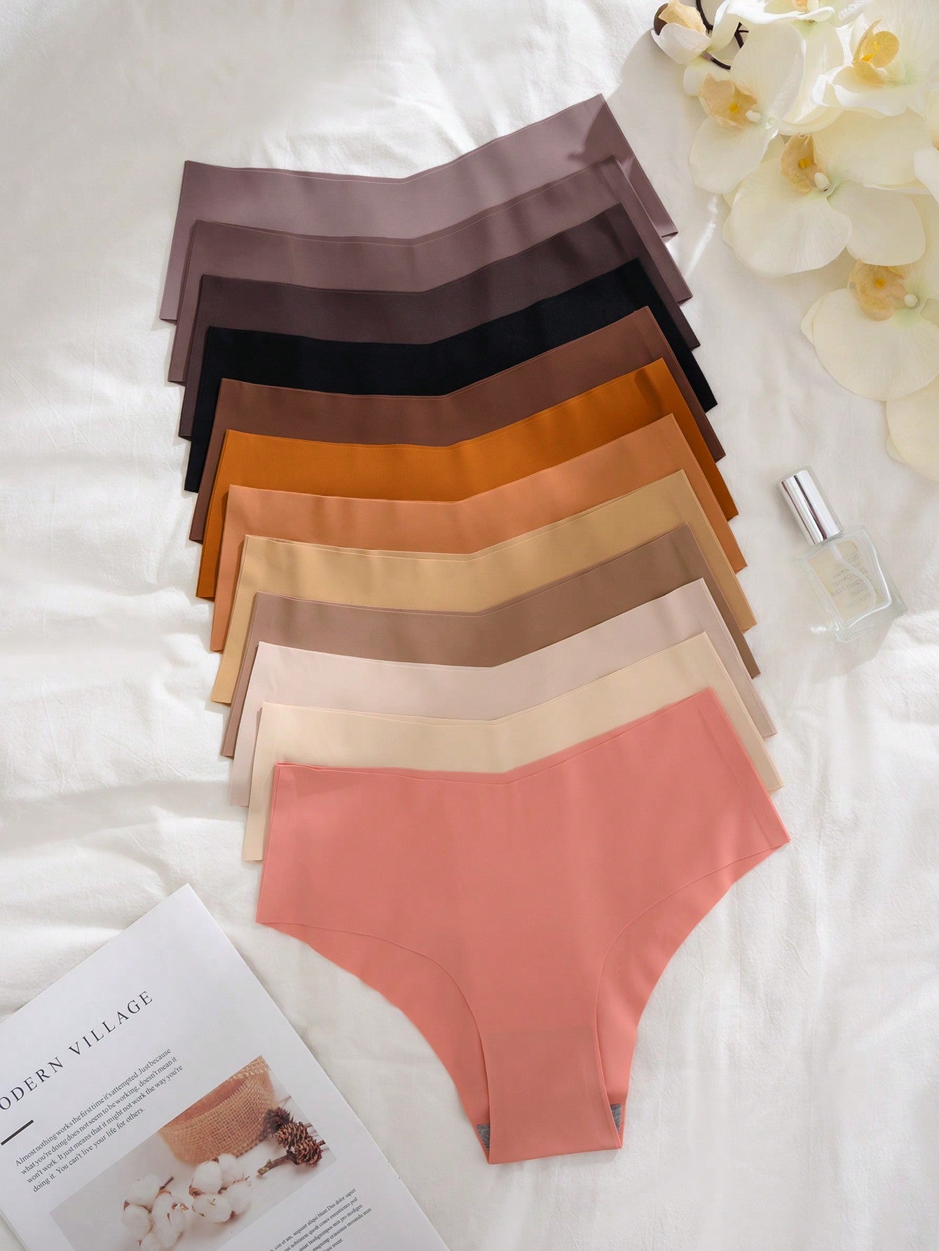 12 Pcs Seamless Brief