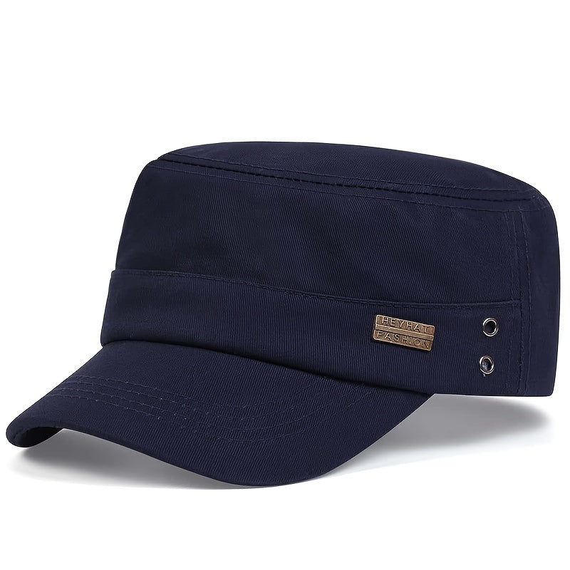 1 Men'S HEYHAT Flat Cap Sun Protection Casual Hat for Spring and Autumn Travel to the Beach Party