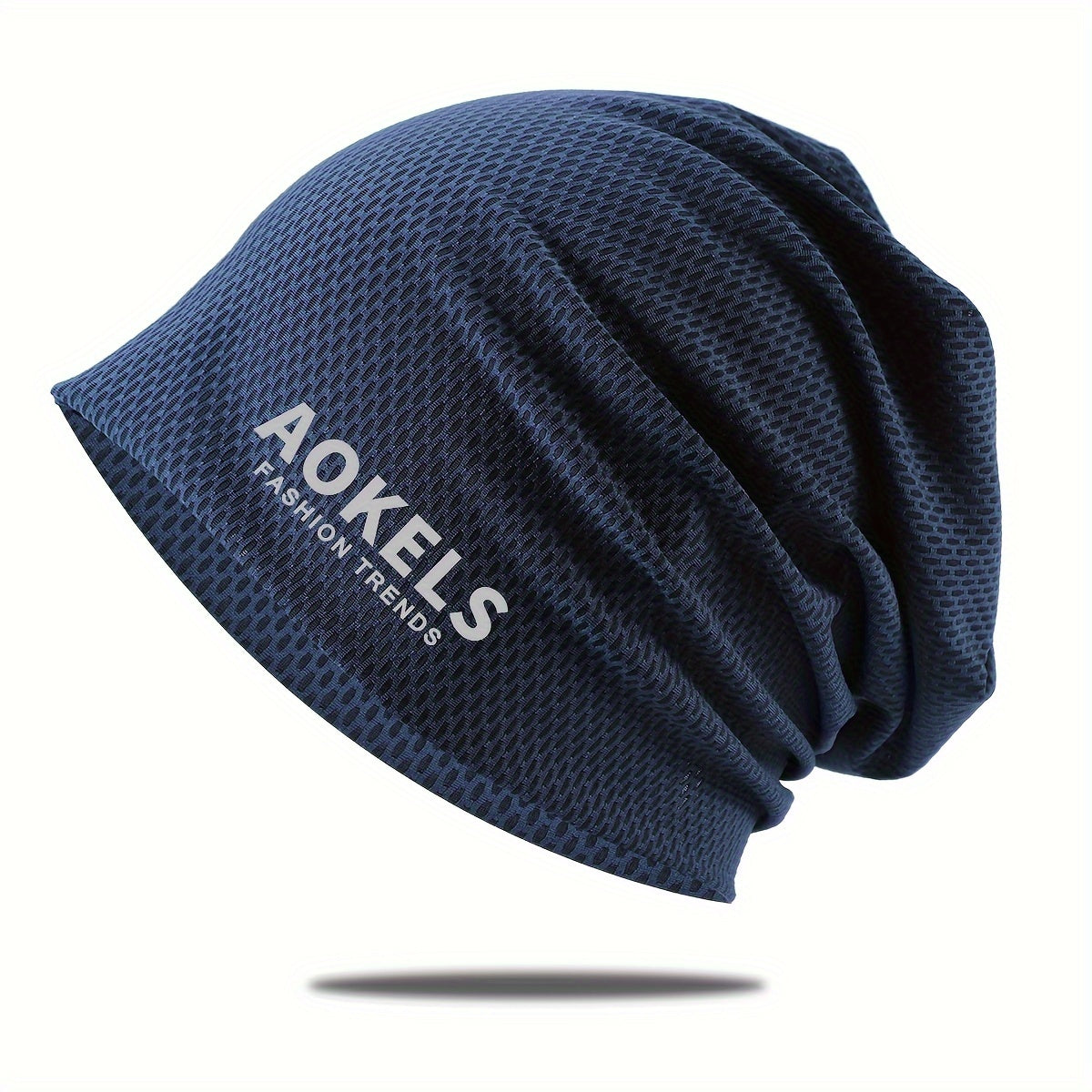 1pc Men's Soft, Skin-friendly, Breathable, Quick-drying Letter Riding Hat, Thin Outdoor Running Cap, Suitable for Daily Wear, Pile Hat