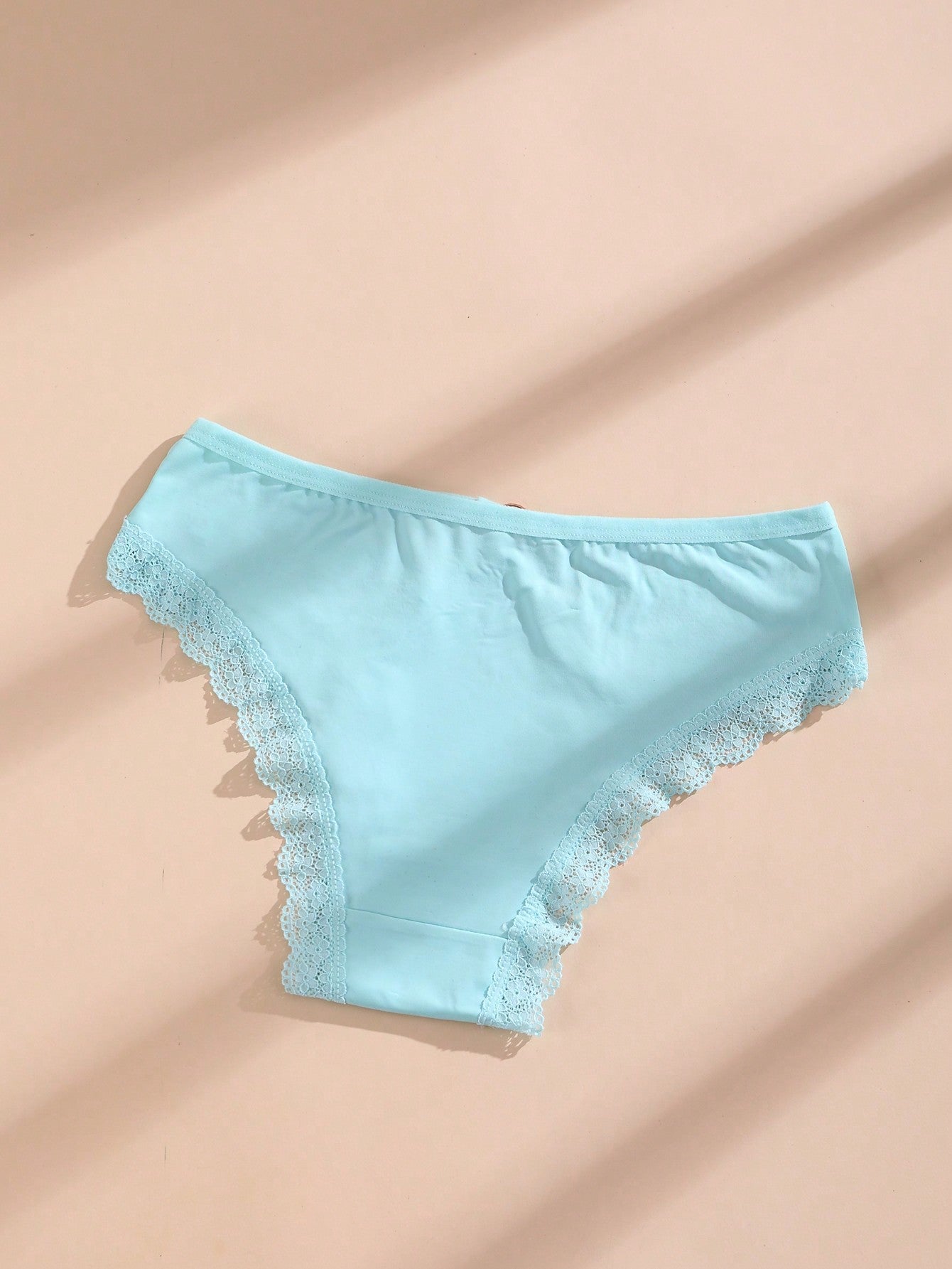 10 PCS Women's Sexy Ice Silk Bikini Panties Lace Hollow Out Briefs Comfortable And Breathable Lingerie