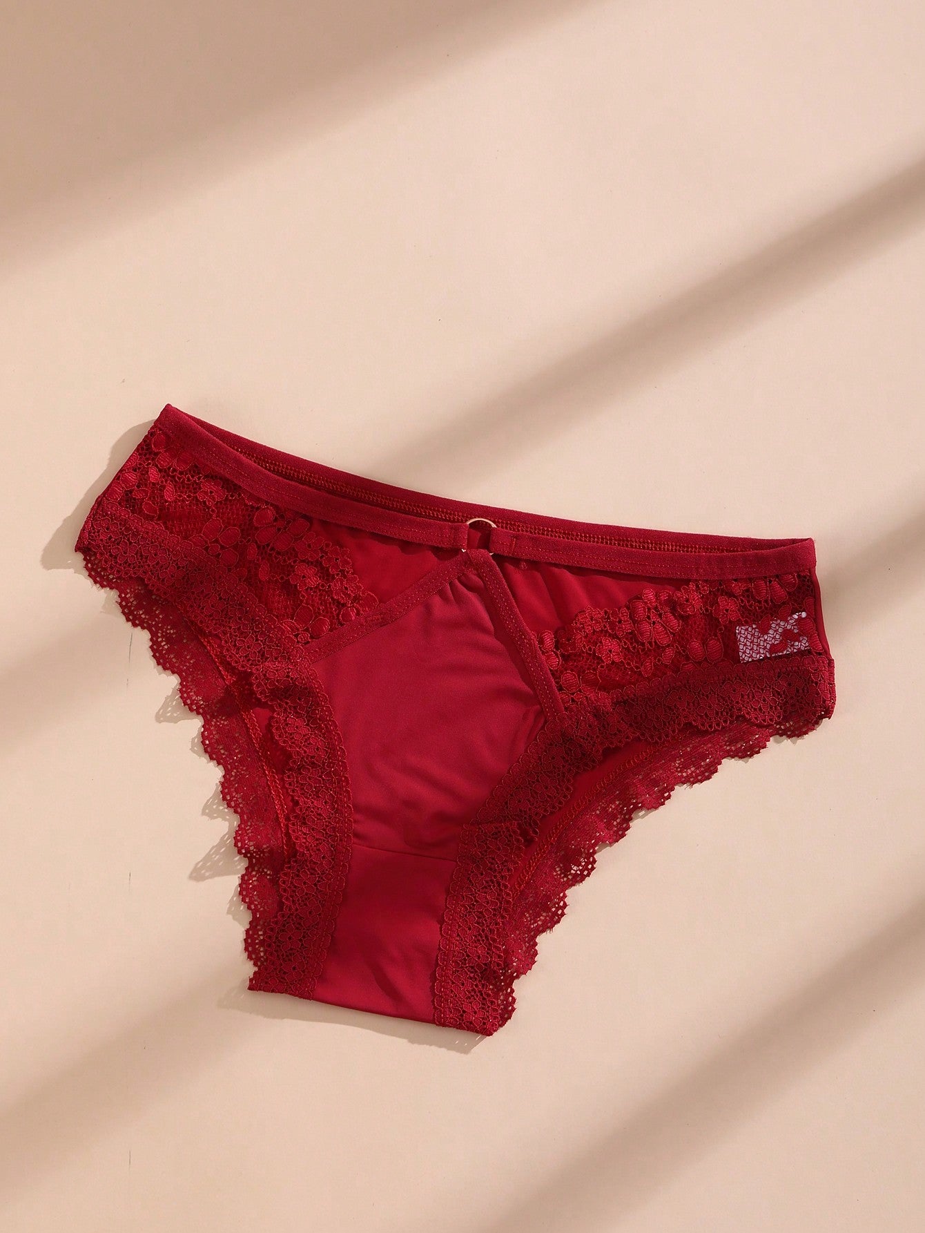 10 PCS Women's Sexy Ice Silk Bikini Panties Lace Hollow Out Briefs Comfortable And Breathable Lingerie