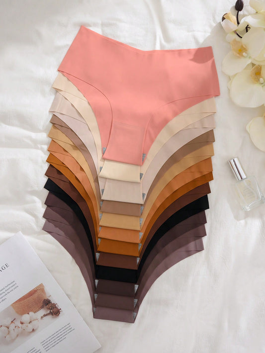 12 Pcs Seamless Brief
