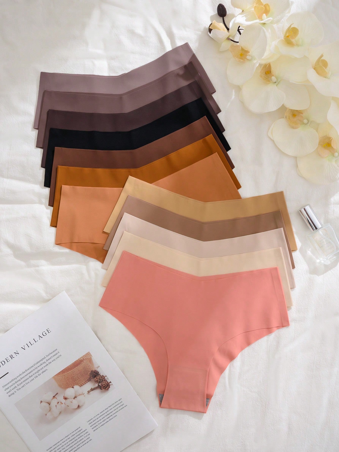 12 Pcs Seamless Brief