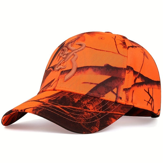 [Polyester Baseball Cap] Breathable Polyester Tie-Dye Camouflage Baseball Cap | Adjustable Strap, Sun Protection Hat for Men & Women | Perfect for Outdoor Activities like Beach & Truck Driving