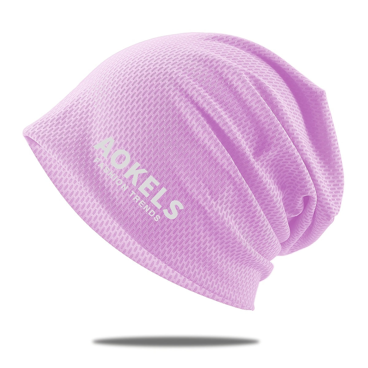 1pc Men's Soft, Skin-friendly, Breathable, Quick-drying Letter Riding Hat, Thin Outdoor Running Cap, Suitable for Daily Wear, Pile Hat