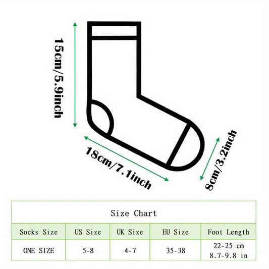 [Fun Horse Socks] 10 Pairs Quazilli Knit Fabric Horse Lover Socks | Mixed Color, Polyester & Elastane, Machine Washable, Fun Animal Patterns, Perfect for Women & Men, Birthday & Christmas Gift