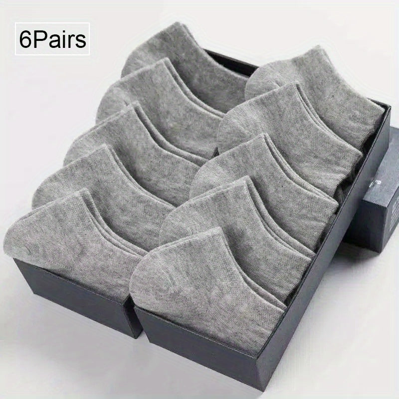 [No Show Socks] 6 Pairs/15 Pairs/30 Pairs Women's No Show Socks - Breathable Polyester & Spandex Blend, Invisible Low Cut Ankle Socks for Spring & Summer, Classic Black, White, Gray, Thin, Boat Socks